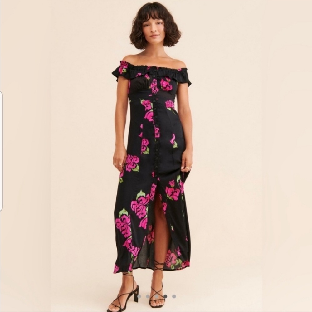 Free People She’s a Dream Maxi Dress Floral Size M